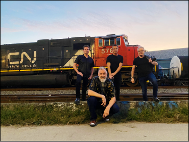 Stereotypical band train photo